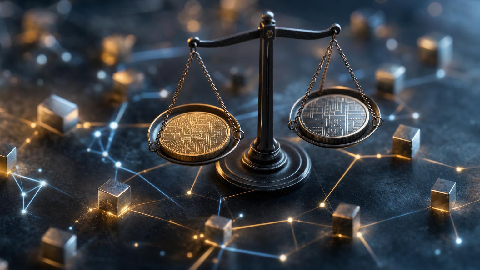A comparison dashboard showing cryptocurrency exchange rates, network choices, fees, expected amounts and transaction risks